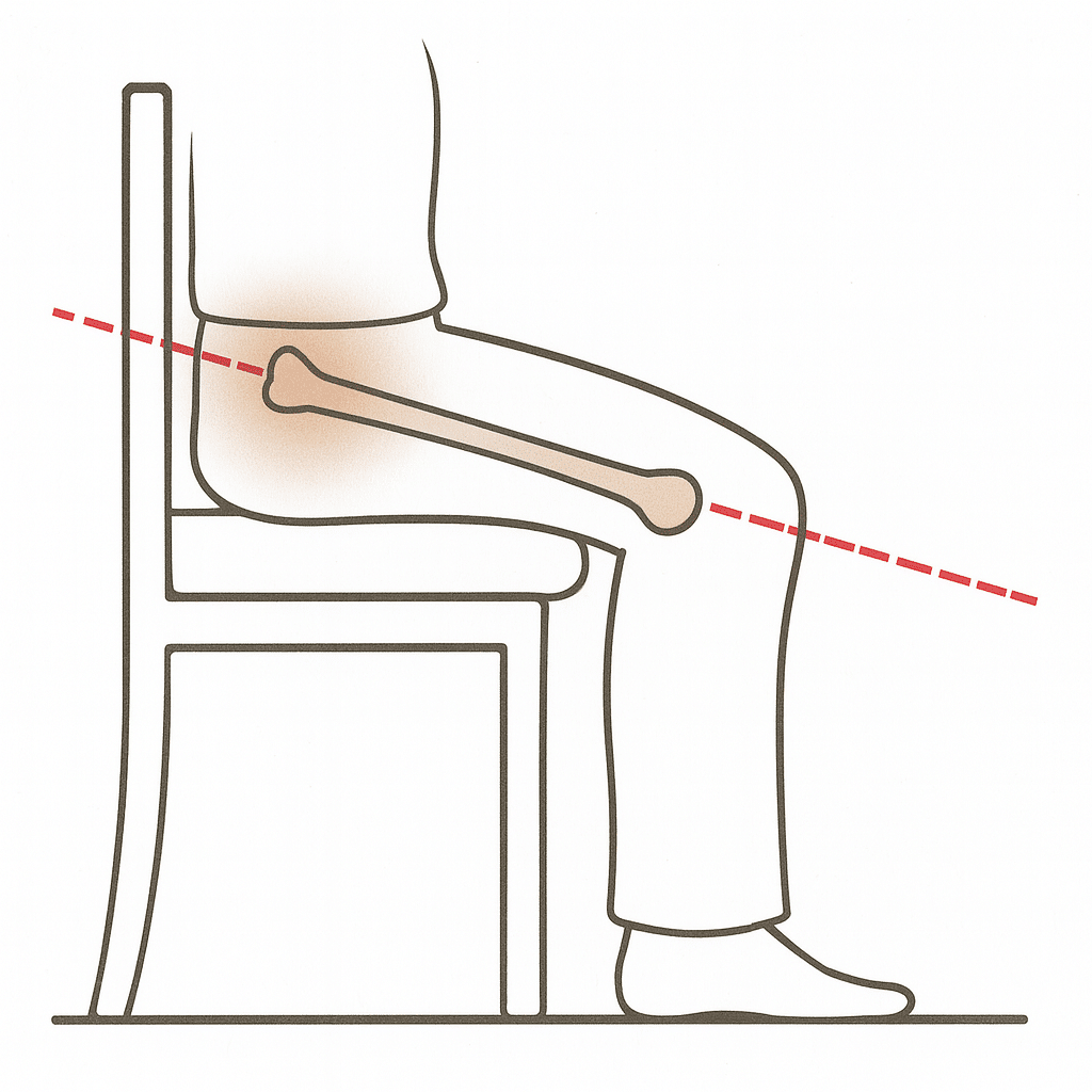 legs angle poa