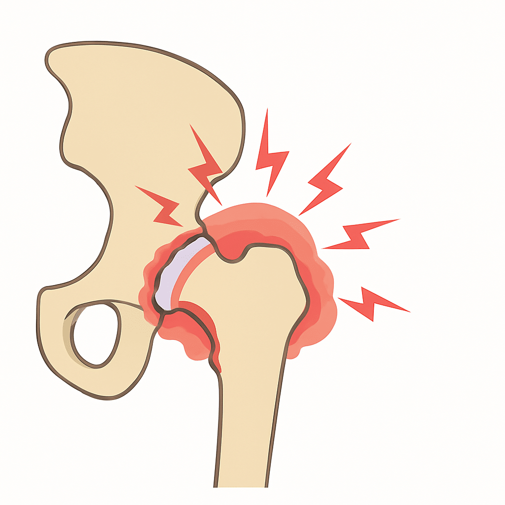poa hip inflammation